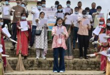 'Voluntary Labor, Tree Plantation, and Pledge Programs in Bihar during the Ganga Cleanliness Fortnight'