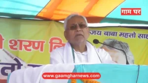 माननीय मुख्यमंत्री नीतीश कुमार ने प्रणावाँ धाम में आयोजित मेले में भाग